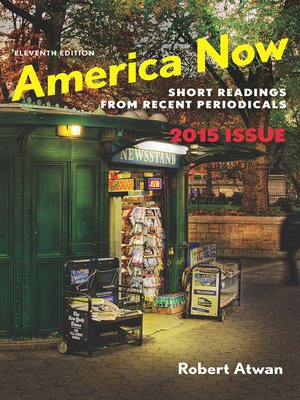 cover image of America Now, High School Edition